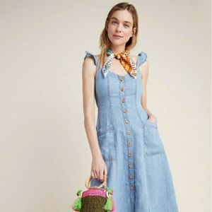 Anthropologie Pilcro and the Letterpress Dress